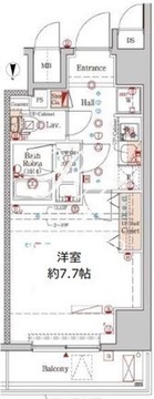 プレール・ドゥーク両国3 302 間取り図