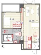 HF目黒行人坂レジデンス 213 間取り図