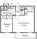 パセオ高田馬場3 401 間取り図