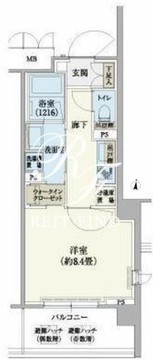 リージア経堂テラスガーデン 621 間取り図