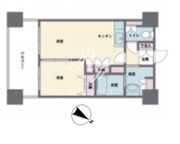 HF西新宿レジデンスウエスト 403 間取り図