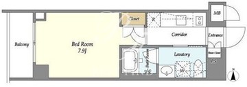 ラサンテ桜新町 402 間取り図