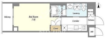 ラサンテ桜新町 702 間取り図