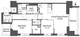 コンフォリア東新宿 205 間取り図