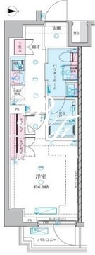 ジェノヴィア押上2 305 間取り図