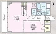 ラダーハイ 402 間取り図