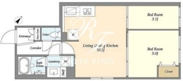 ＭＦＰＲコート南大塚 401 間取り図