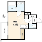 モアリッシェル代官山青葉台 203 間取り図