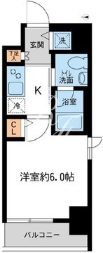 KDXレジデンス大島 510 間取り図