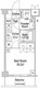 コンフォリア駒場 219 間取り図