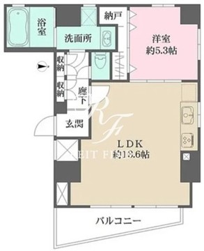 The Wealth 麻布 401 間取り図