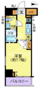 ジェノヴィア東日本橋駅前グリーンヴェール 305 間取り図