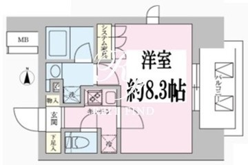 ユーレジデンス池袋要町 404 間取り図