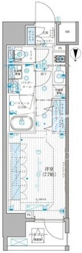 リテラス蒲田 1104 間取り図