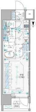 リテラス蒲田 204 間取り図