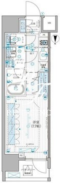 リテラス蒲田 504 間取り図