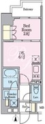 リビオメゾン木場 605 間取り図