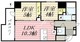 グランパセオ根岸 203 間取り図