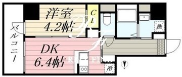 グランパセオ根岸 802 間取り図