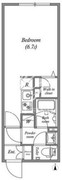 リーガランド神楽坂 304 間取り図