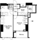 プレミアブラン代々木公園 1101 間取り図