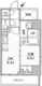 シーズンフラッツ武蔵小山 1103 間取り図