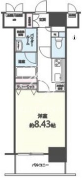 シエル新堀 904 間取り図