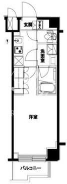 ルーブル北嶺町 404 間取り図