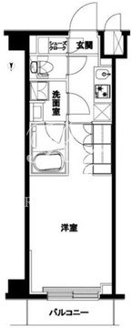 ルーブル北嶺町 309 間取り図