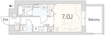 グランデュオ用賀4 302 間取り図