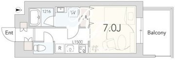 グランデュオ用賀4 402 間取り図