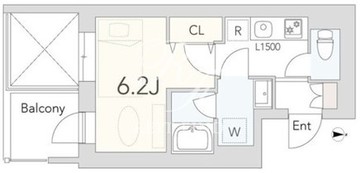 グランデュオ用賀4 107 間取り図