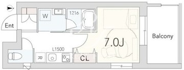 グランデュオ用賀4 203 間取り図