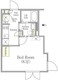 ラピス南麻布 301 間取り図
