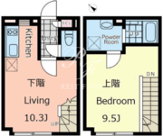 パセオ西新宿五丁目1 404 間取り図