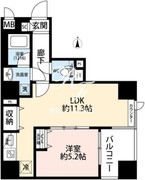 プレール・ドゥーク両国3 303 間取り図