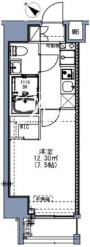 エスレジデンス尾久azure 403 間取り図