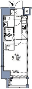 エスレジデンス尾久azure 603 間取り図