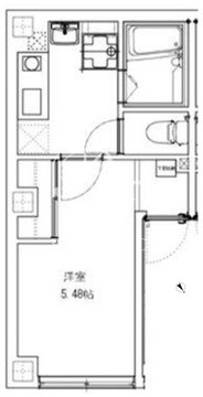 プレミアムレジデンス三ノ輪 101 間取り図