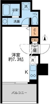 KDXレジデンス大島 511 間取り図