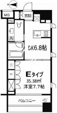 ＴＬＲレジデンス両国 305 間取り図