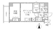 レジディア神楽坂2 204 間取り図 ?>