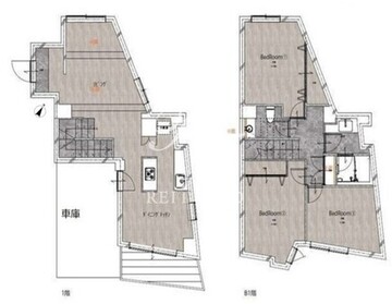 パークフラッツ祐天寺 104 間取り図