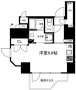クリアルプレミア恵比寿 101 間取り図