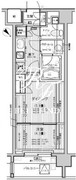 ミリアレジデンス東池袋 1004 間取り図