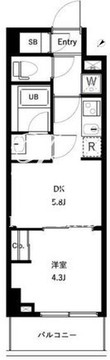 アーバンパーク東六郷2 208 間取り図