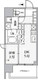 シーズンフラッツ蔵前 1301 間取り図