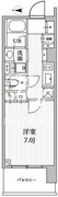 シーズンフラッツ蔵前 702 間取り図