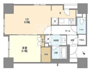 ラサンテ五反田 1101 間取り図