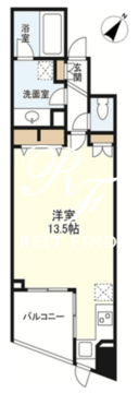 プロスペクト渋谷道玄坂 1103 間取り図